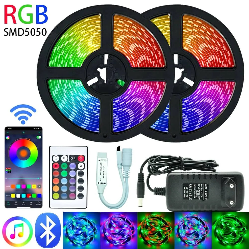 LED Lichter passende Beleuchtung fuer Bett Wohnzimmer Couch Sofa Wand