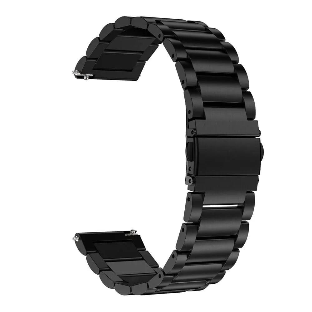 Smartwatch Ersatz Armband Edelstahl Schwarz Inpulse Pacific 2
