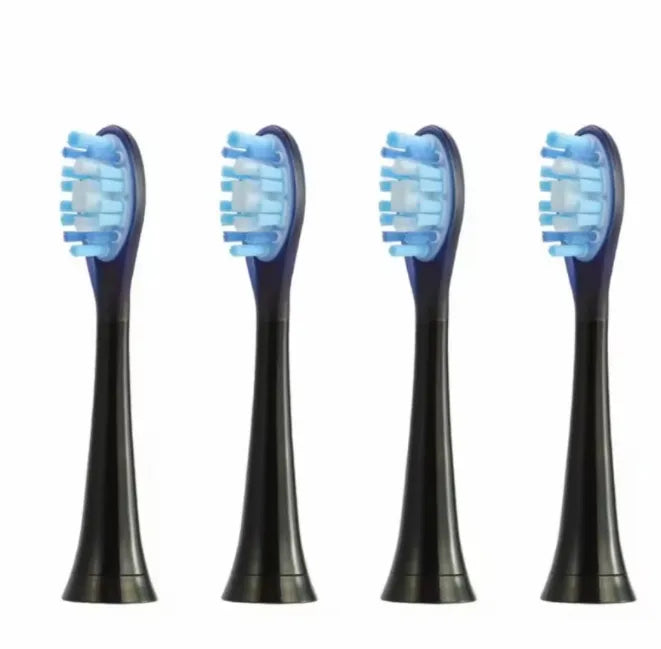 4er-Pack Extra Ersatz Silikon Zahnbürstenkopf für Pireware® SonicSense Schallzahnbürste