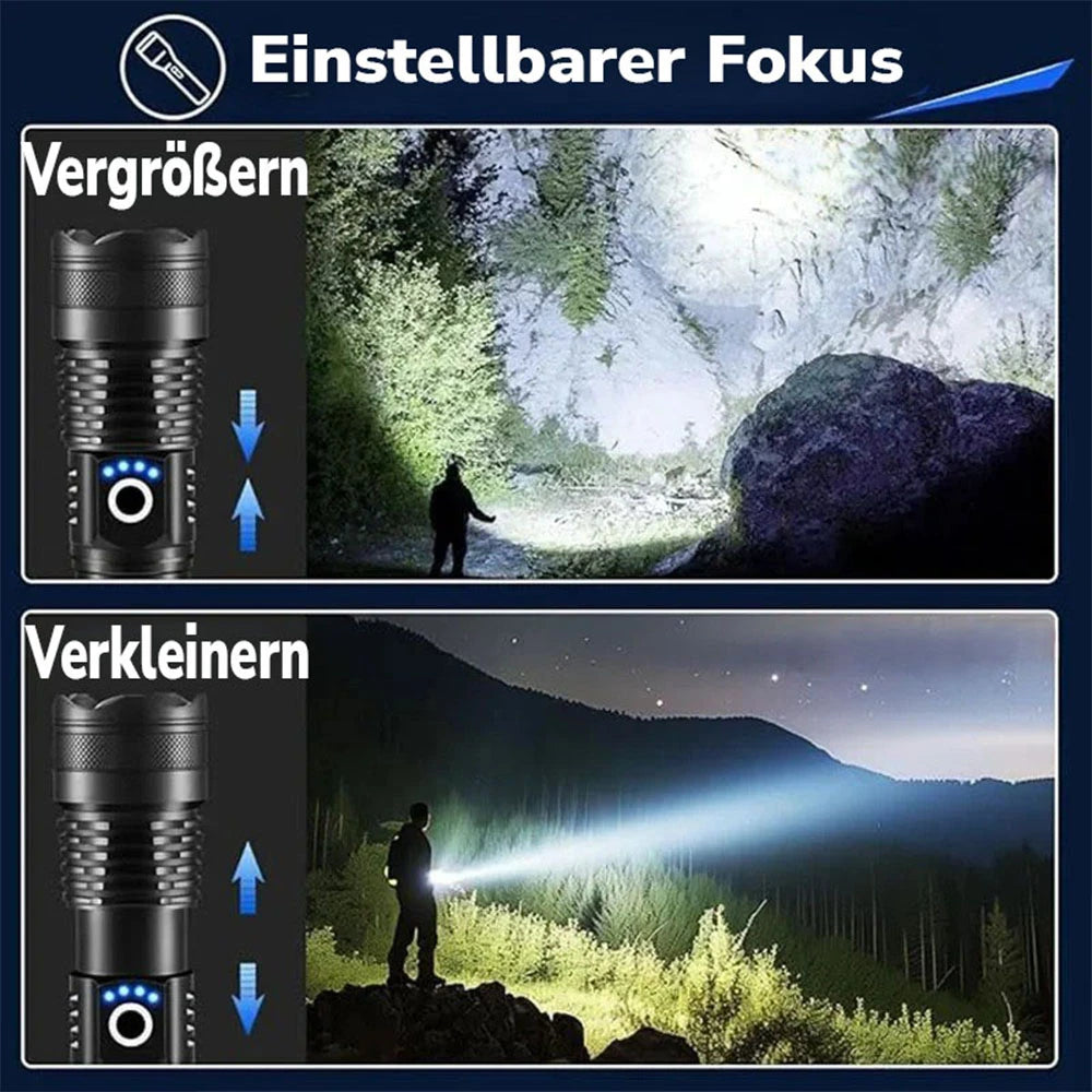 LED Taschenlampe – Extrem hell - Immer Einsatzbereit