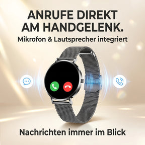 Anrufe direkt am Handgelenk – Amory 5 Mini zeigt einen eingehenden Anruf