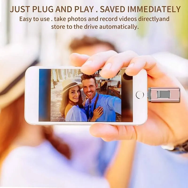 Bilder von Apple iPhone direkt auf USB Stick speichern
