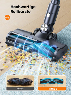 Pireware® Prime 3 Kabelloser Akku Staubsauger Beutellos
