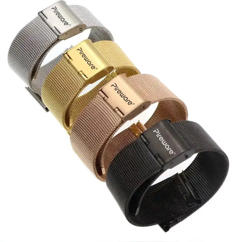 Pireware® Milanaise Mesh Armband 18 mm Extra Kurz