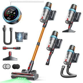 Pireware® Turbo 1200 Kabelloser Akku Staubsauger Beutellos