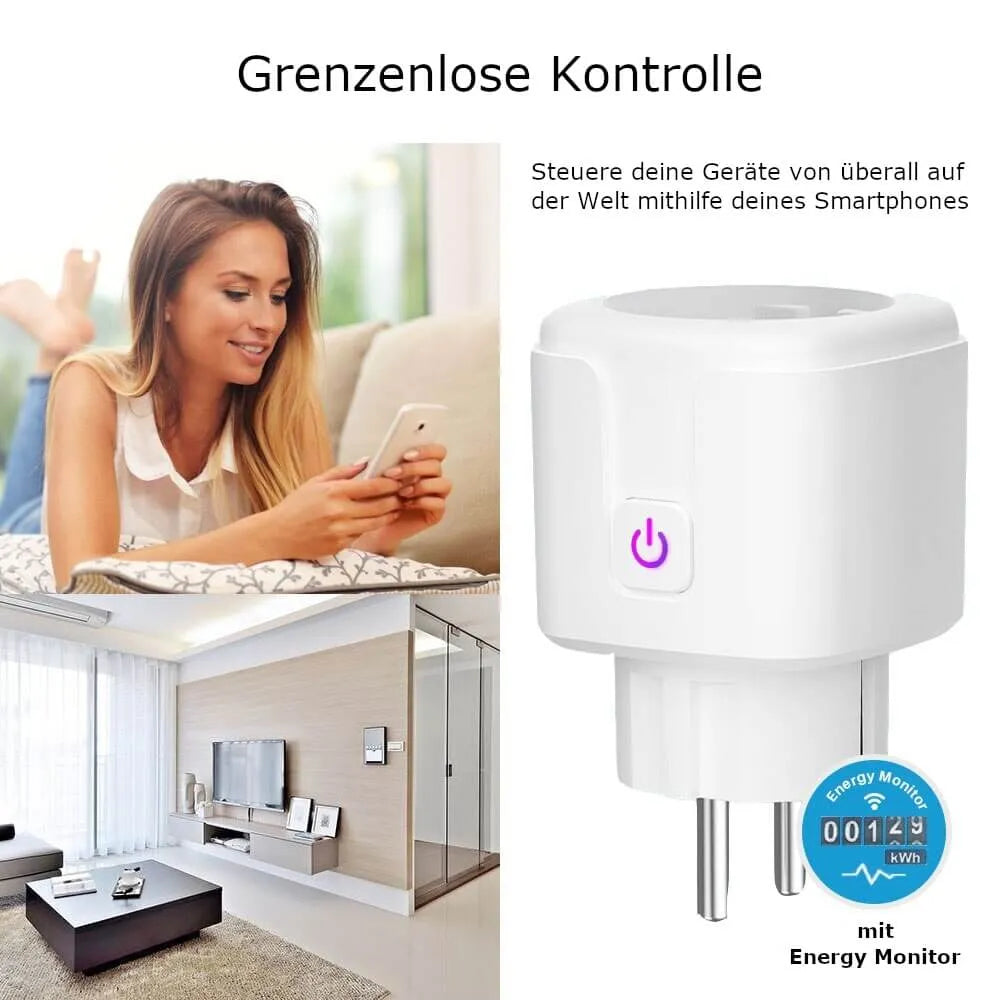 Smarte WLAN Steckdose Alexa